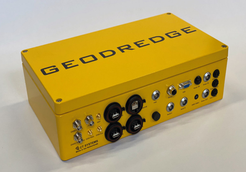 GeoDredge hardware on a vessel deck