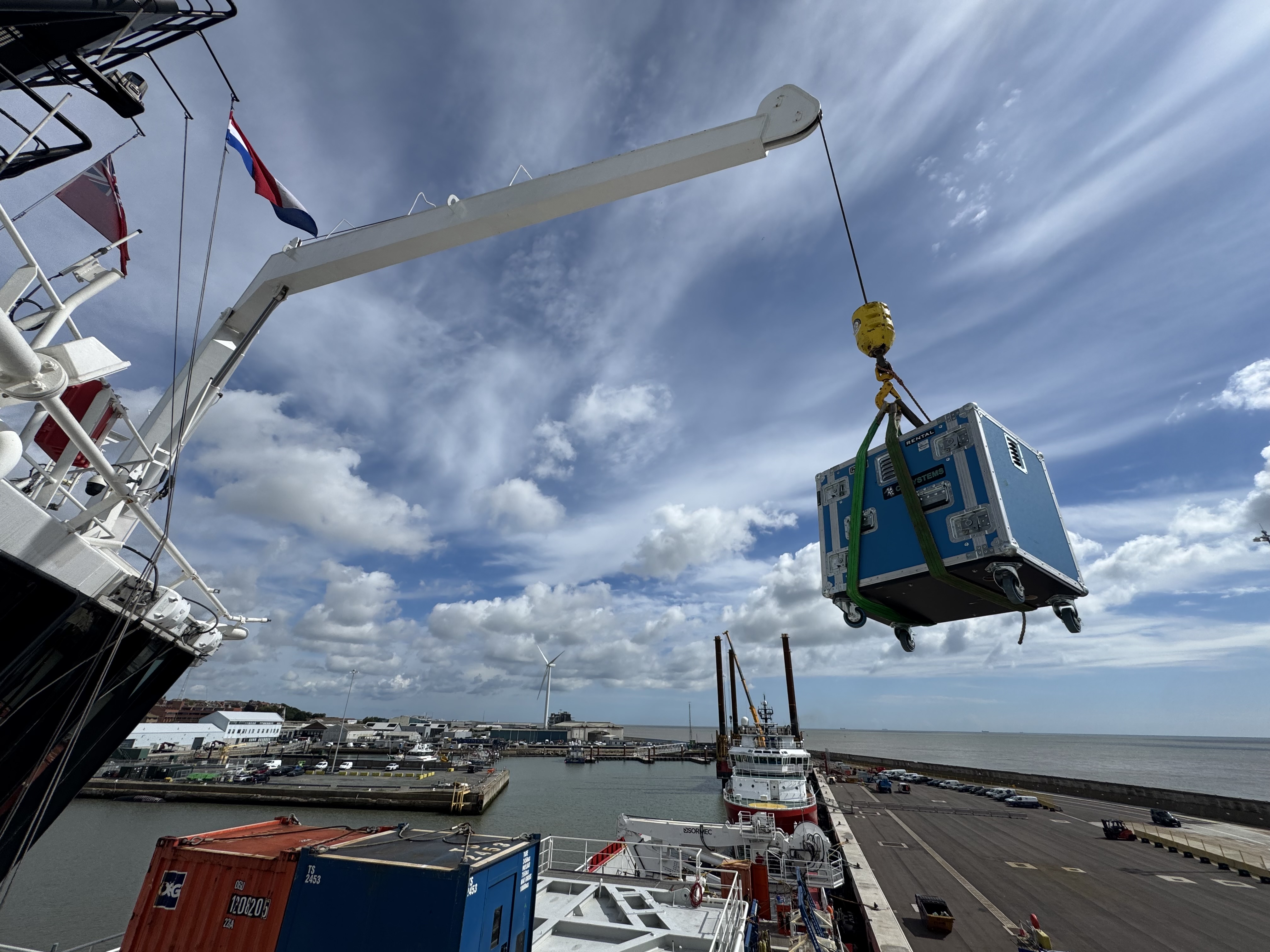 Mobilisation of Viking Offshore System for OEG in Lowestoft UK