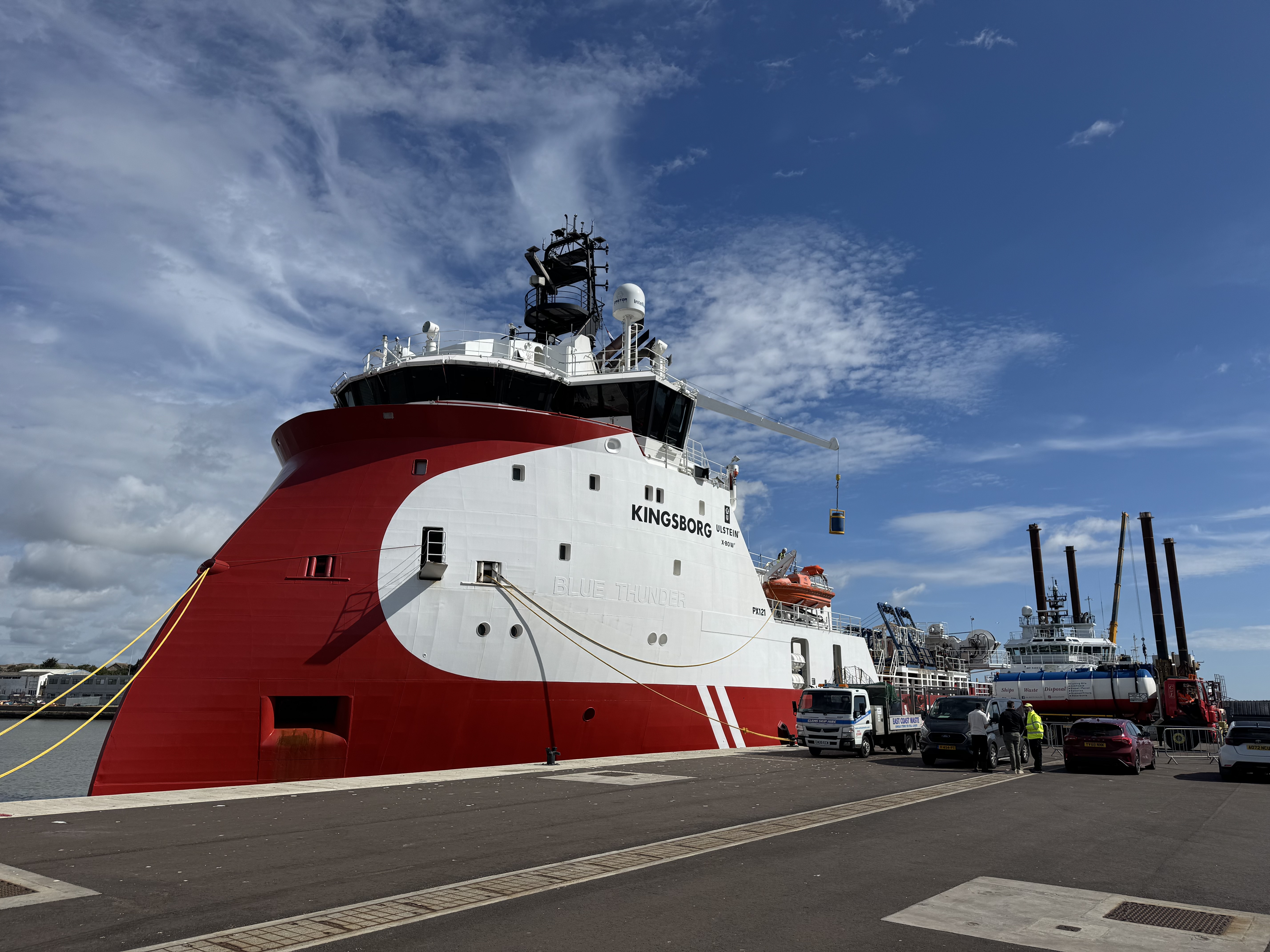 Mobilisation of Viking Offshore System for OEG in Lowestoft UK