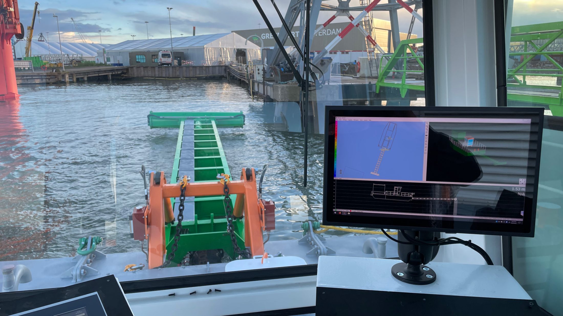GeoDredge system for Dredge Yard ECO250 Dredger