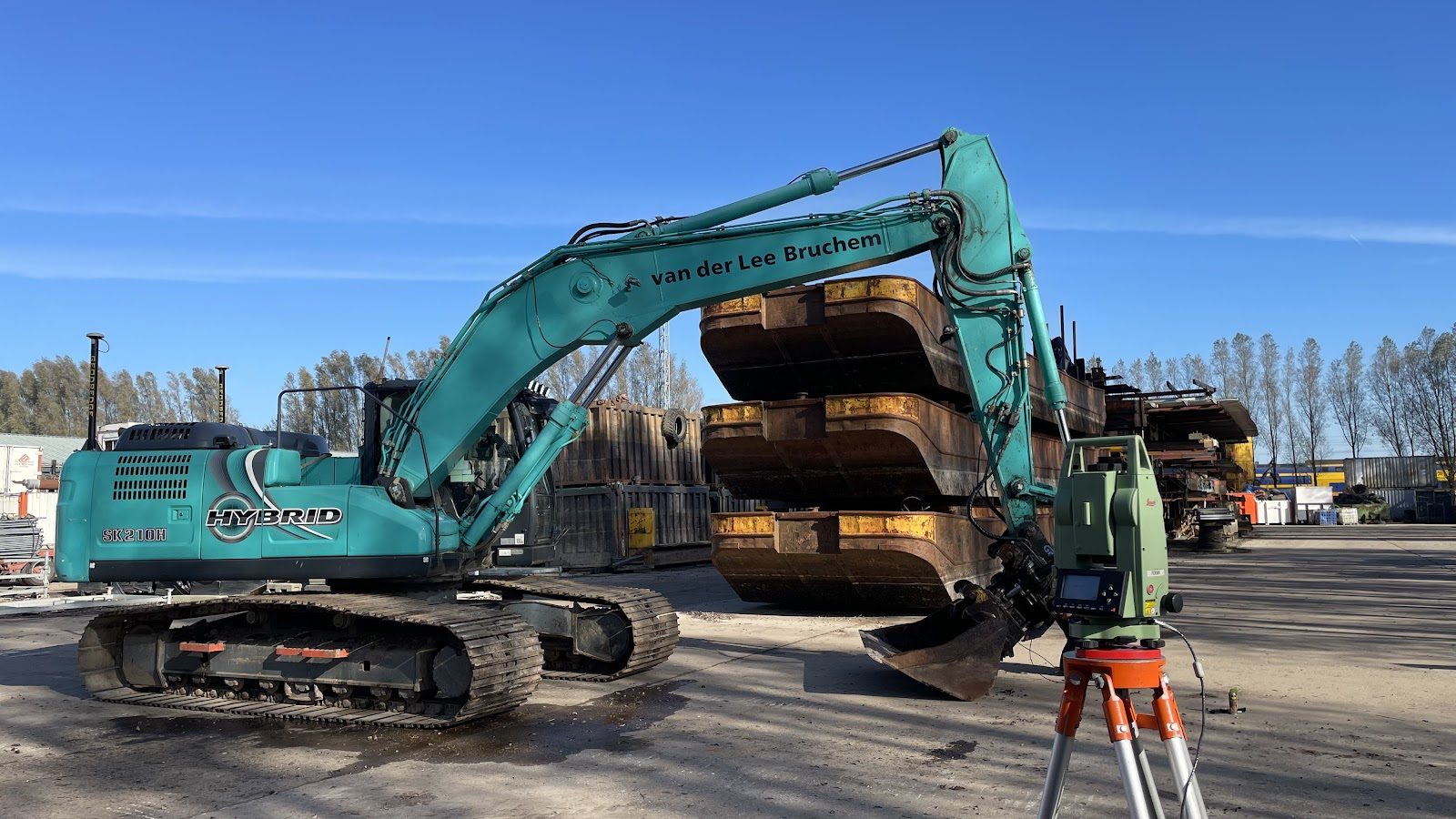 Calibration of two existing GeoDredge excavators