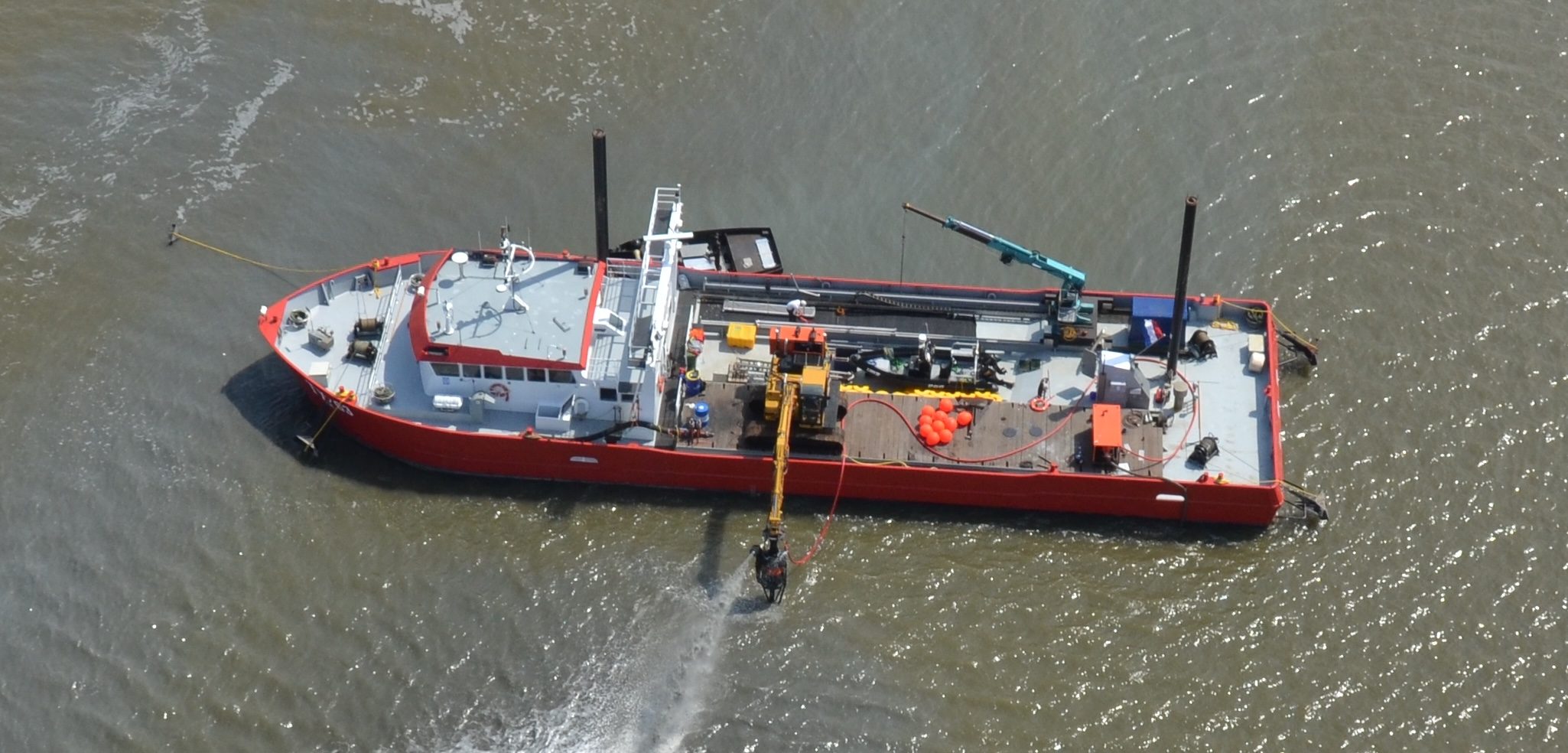 Combined Viking Anchoring with GeoDredge and Point Survey