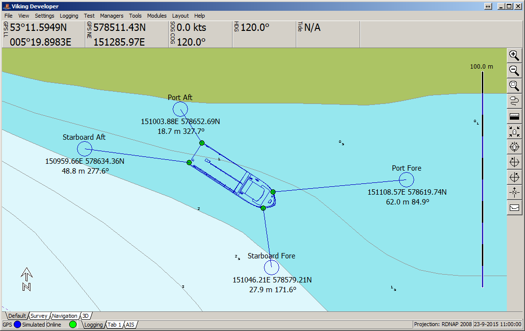 Combined Viking Anchoring with GeoDredge and Point Survey