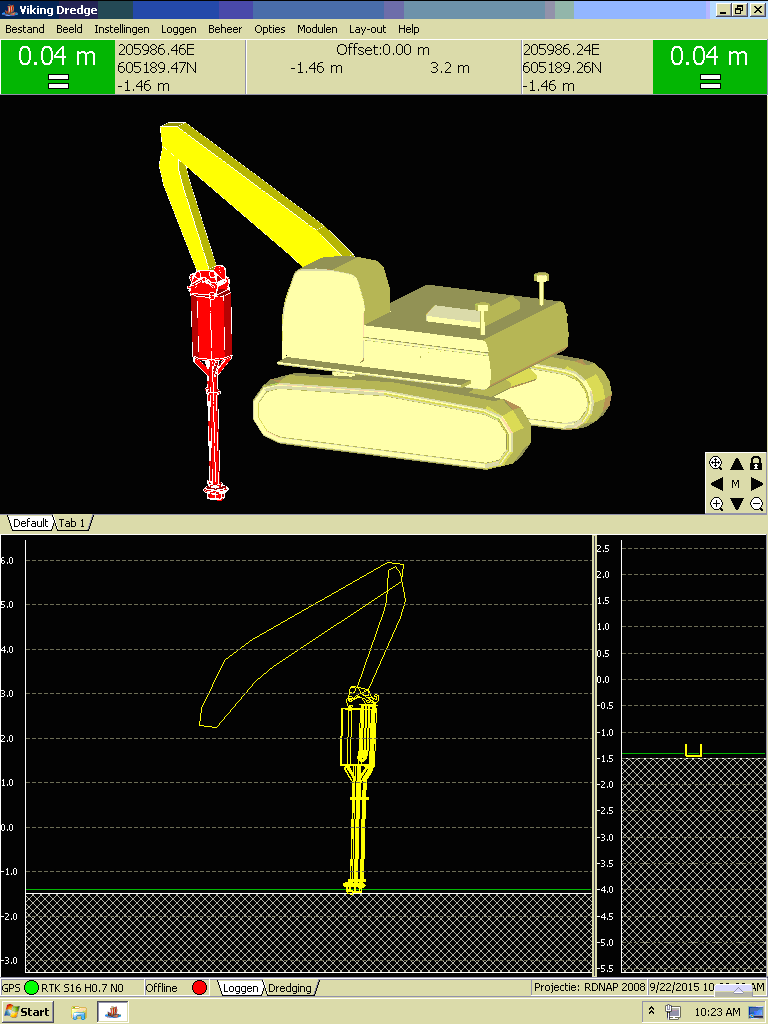 Combined Viking Anchoring with GeoDredge and Point Survey