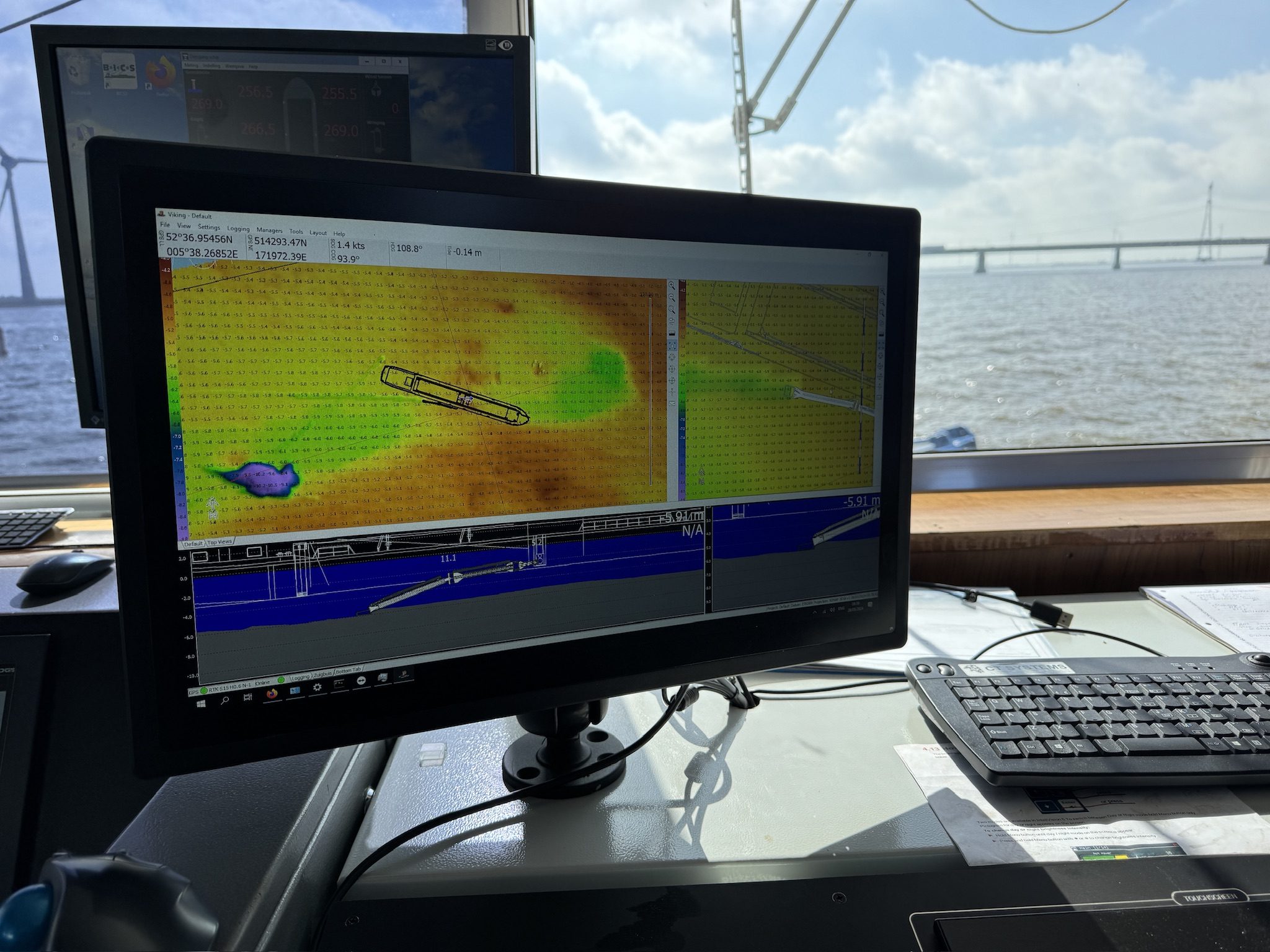 GeoDredge and Viking Software Installation on TSHD Taruma