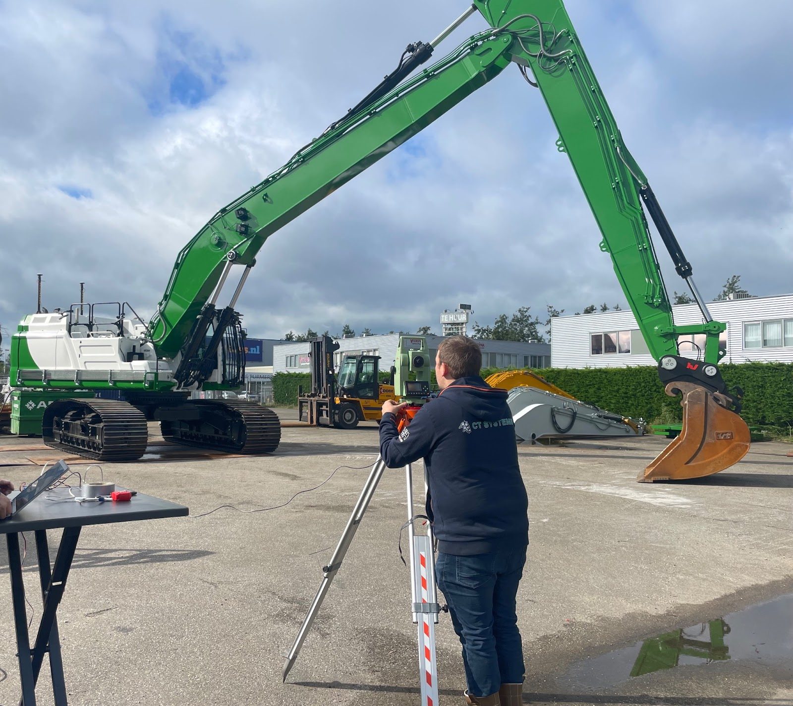 GeoDredge Excavator Calibration – Caterpillar 352