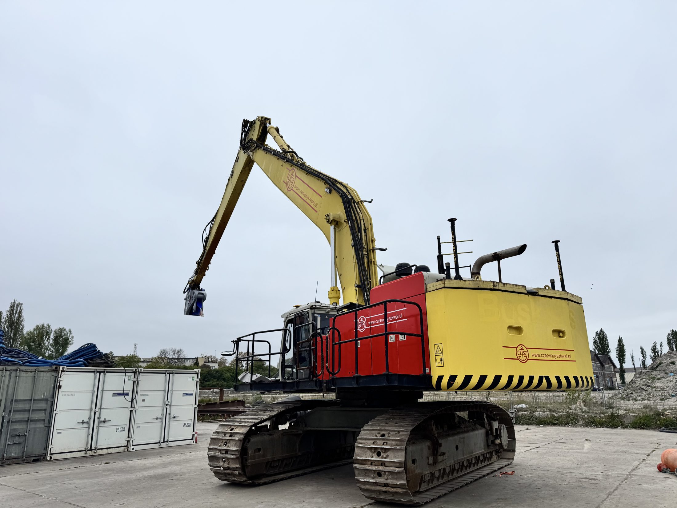 GeoDredge Installation for Czerwony Szkwał