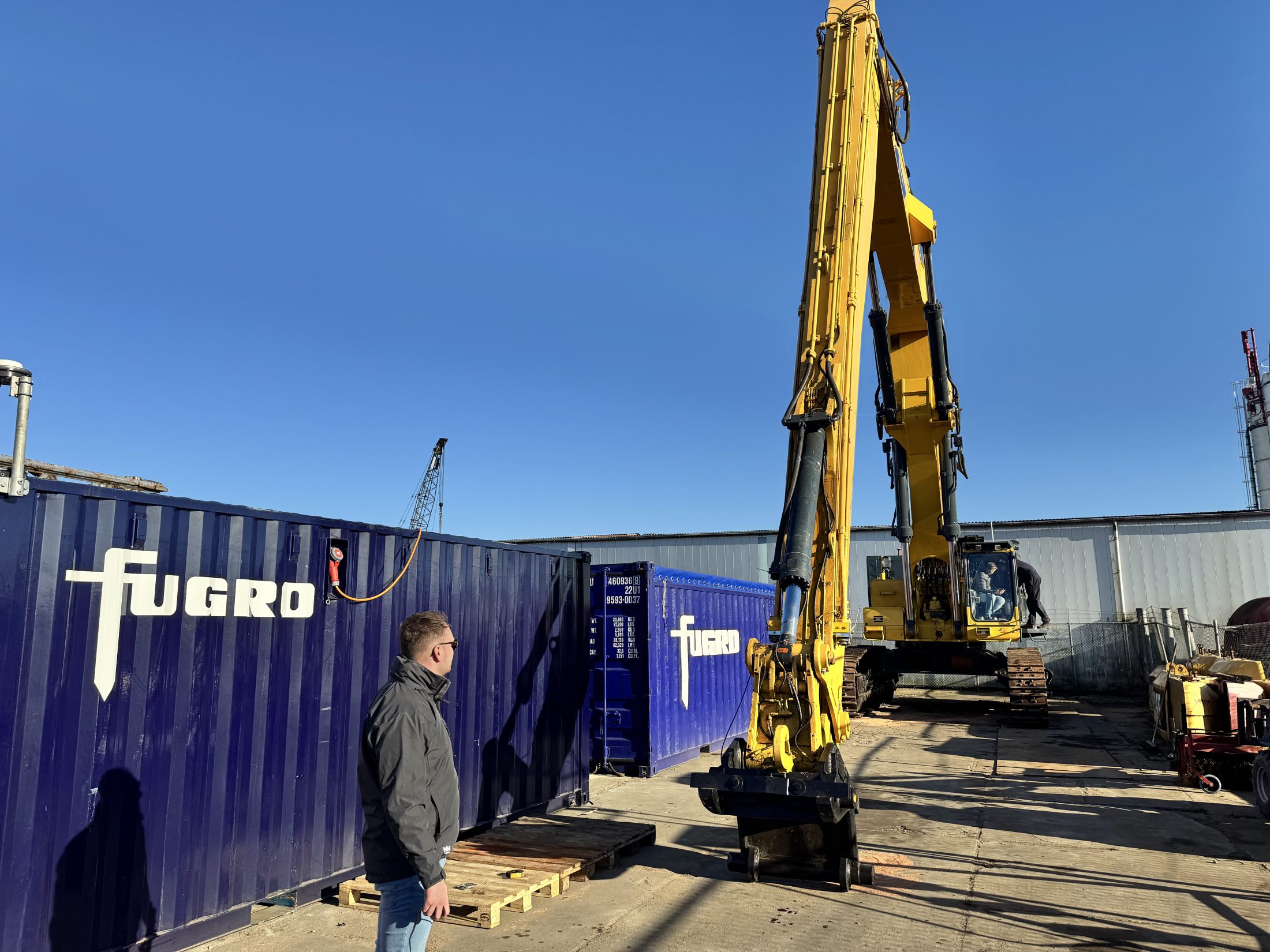 GeoDredge Mobilisation for Fugro Sea Auk