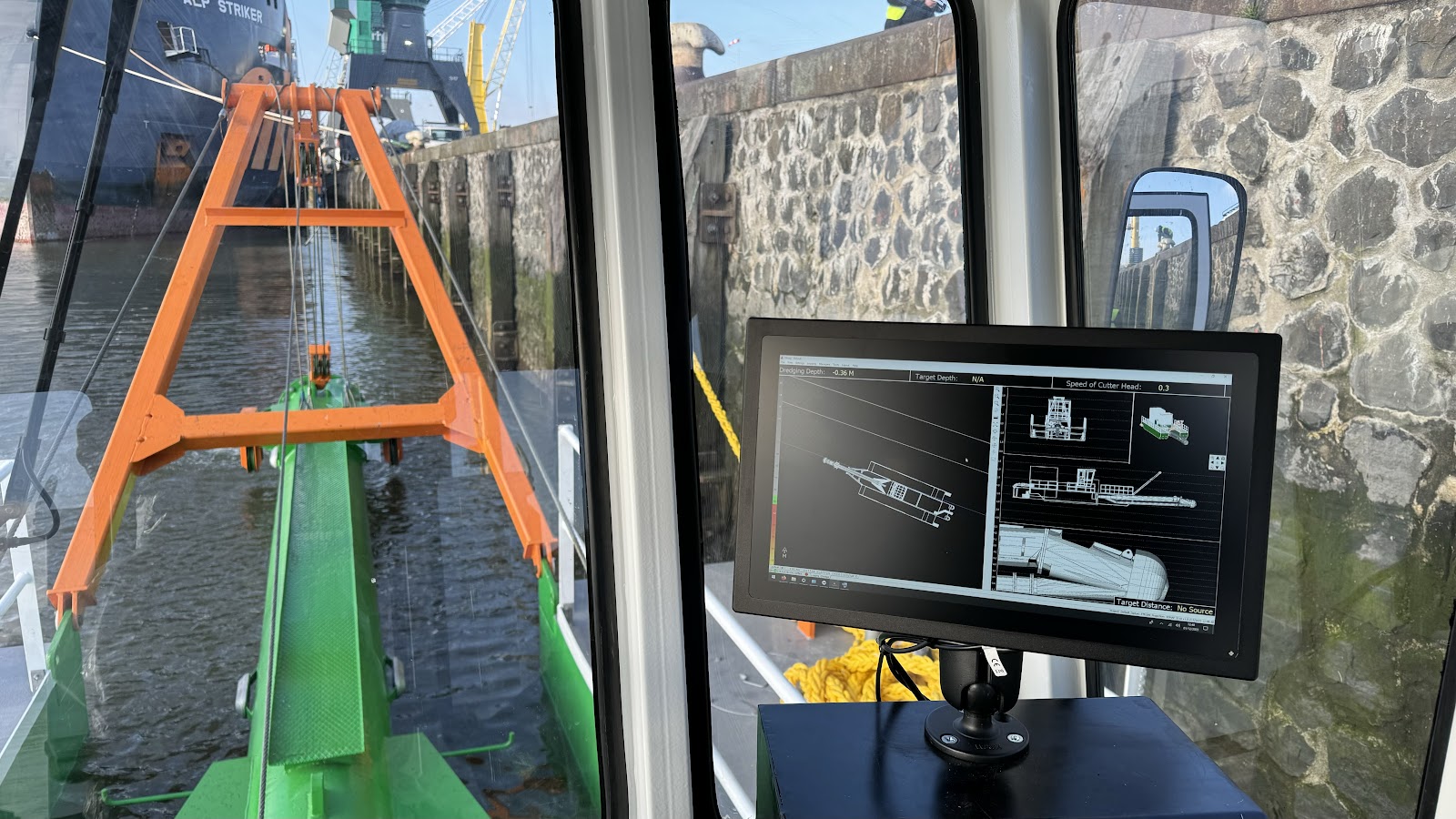 GeoDredge system for Dredge Yard CSD250