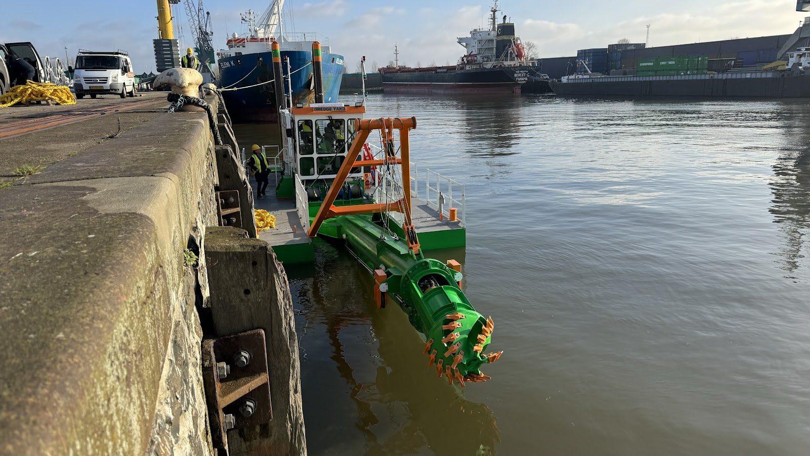 GeoDredge system for Dredge Yard CSD250