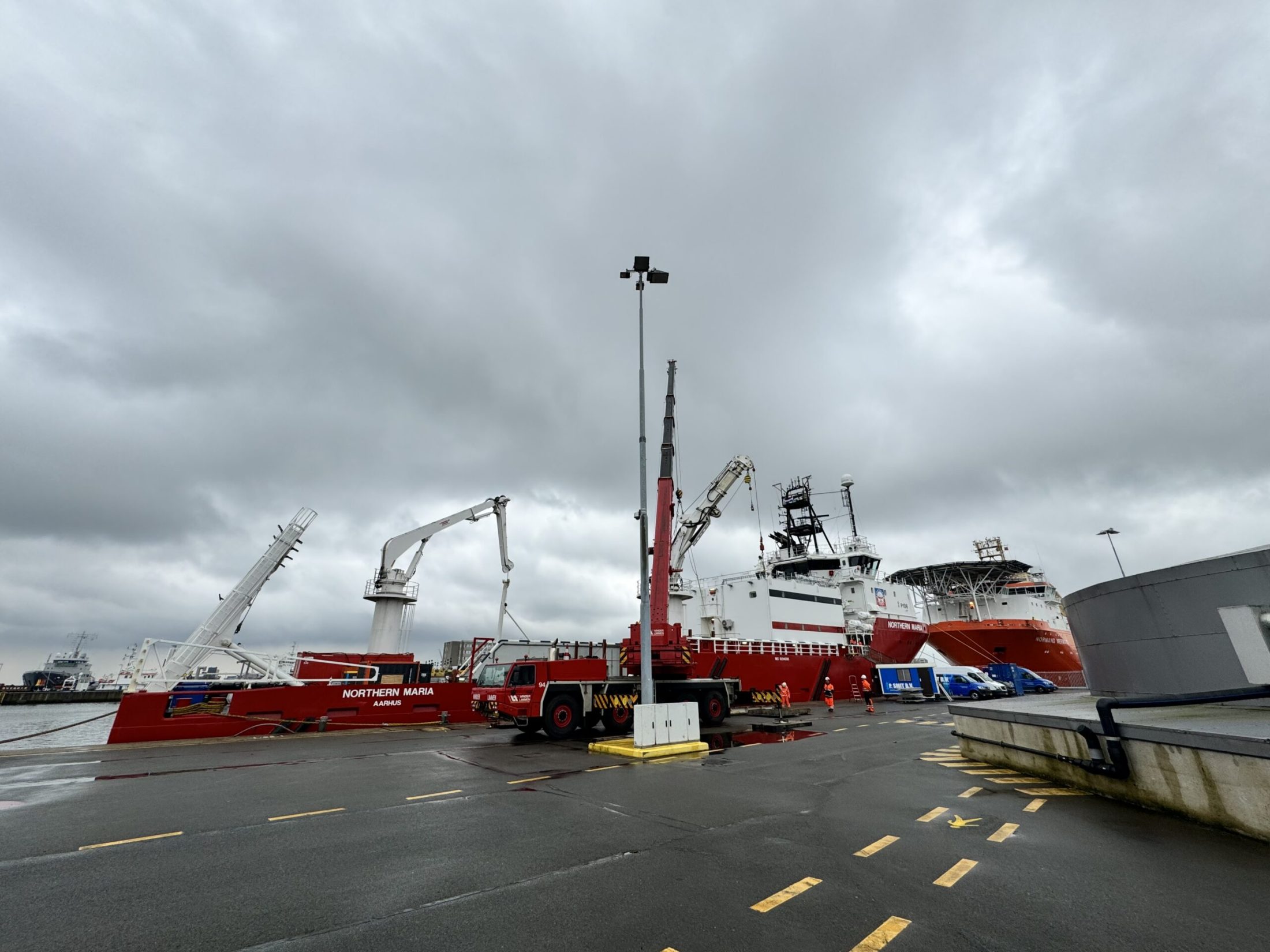 Mobilisation of Viking Offshore Rental Systems for Bluestream