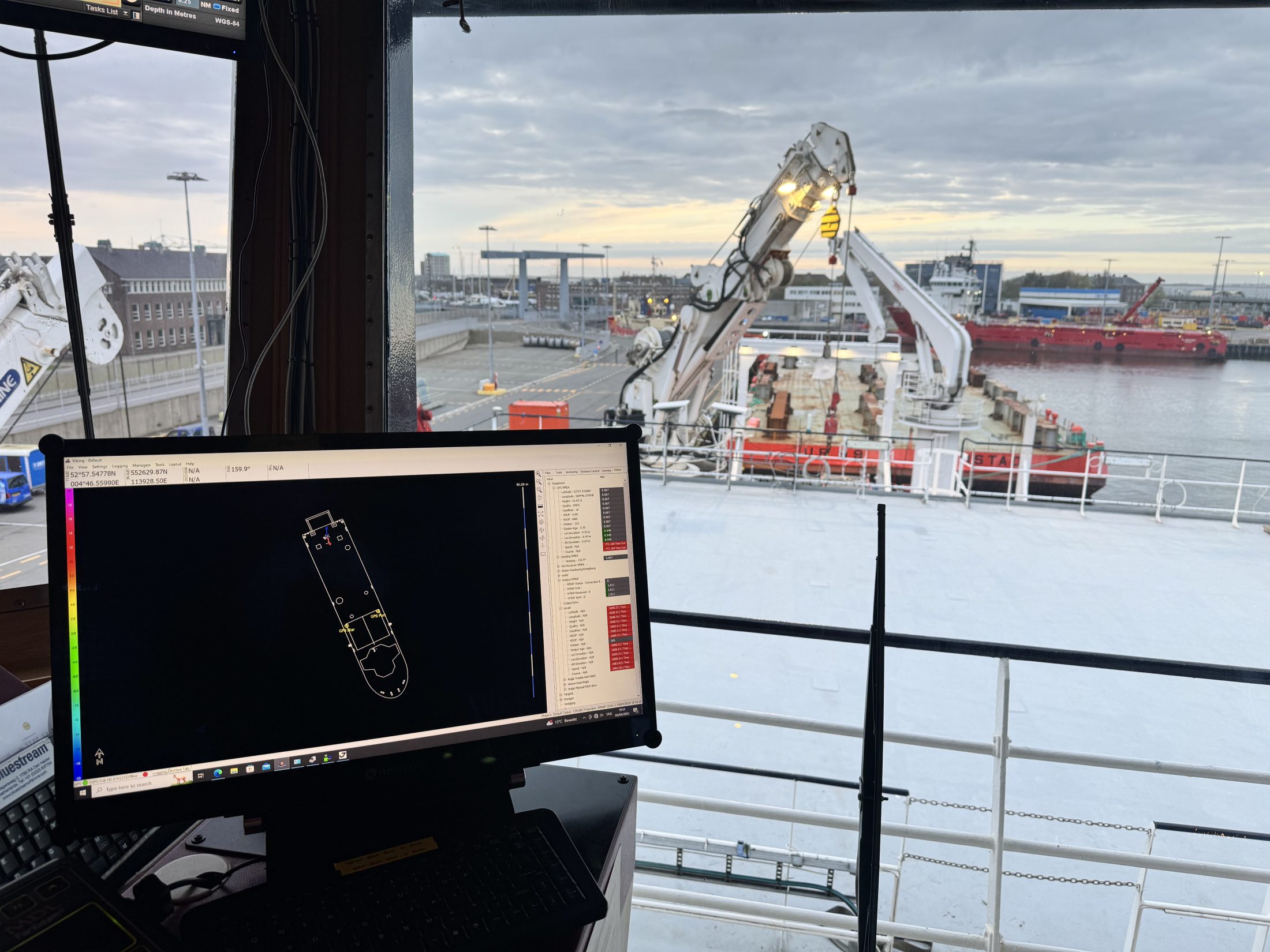 Mobilisation of Viking Offshore Rental Systems for Bluestream