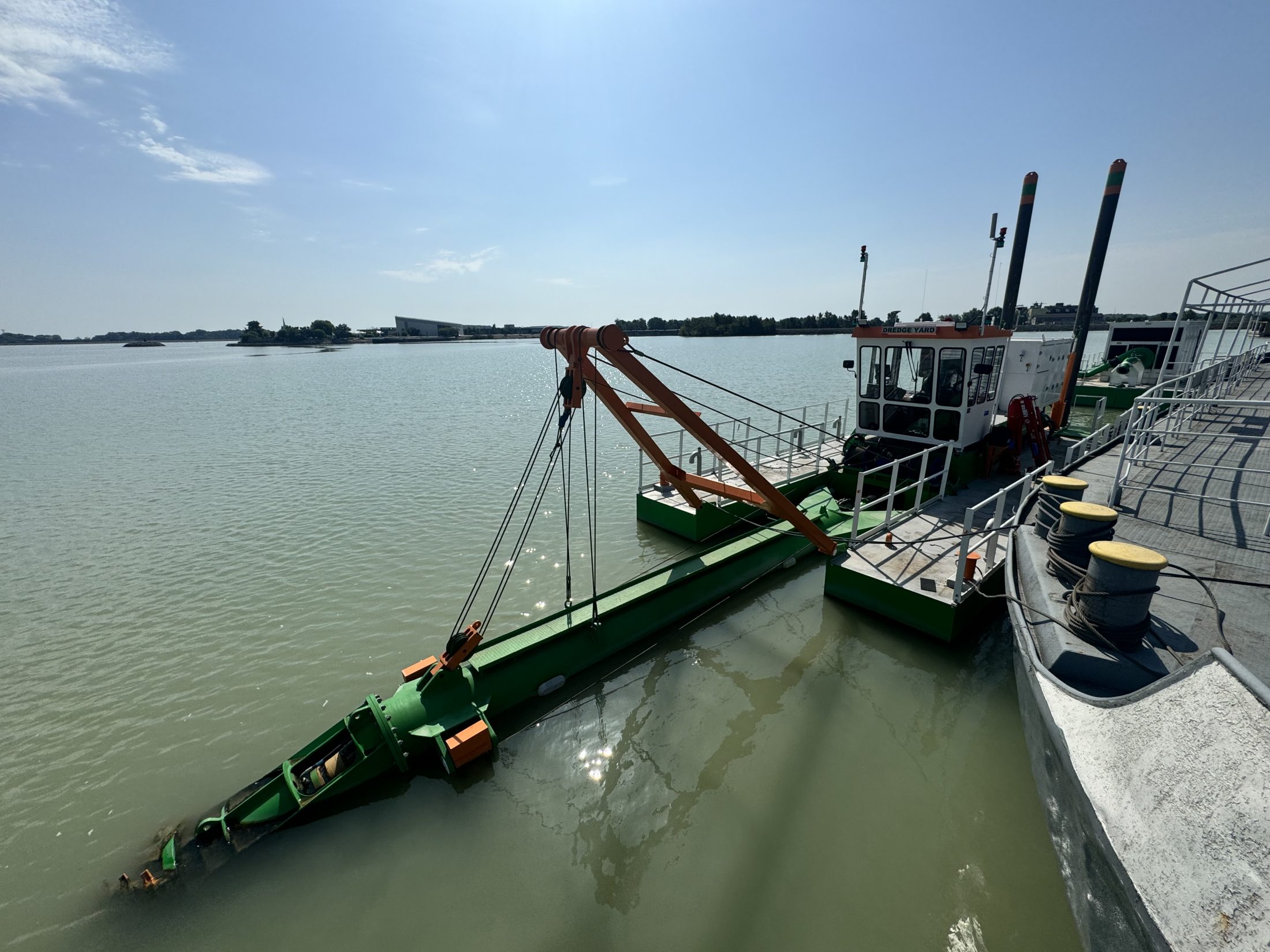 On-Site Commissioning and Training of a Dredge Yard Cutter Suction Dredger