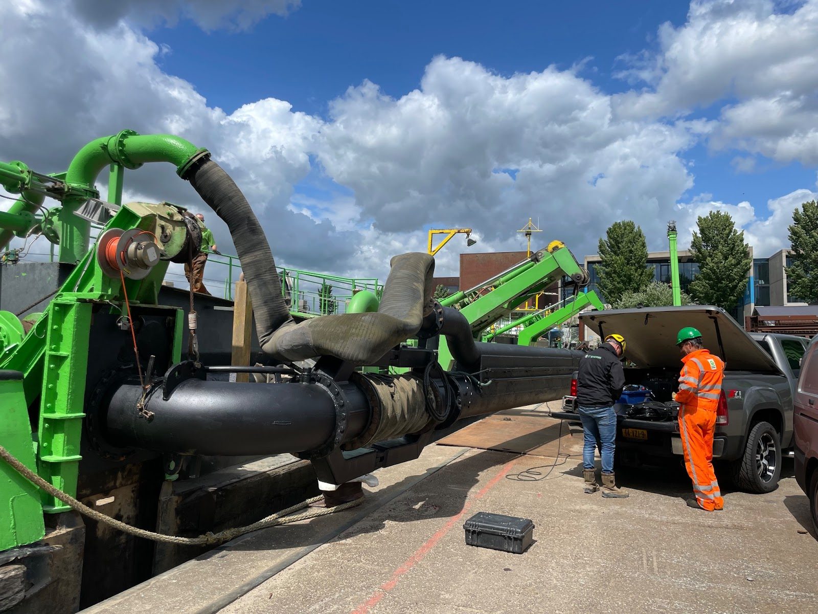 Sensor Replacement and Suction Tube Calibration TSHD Zeeland