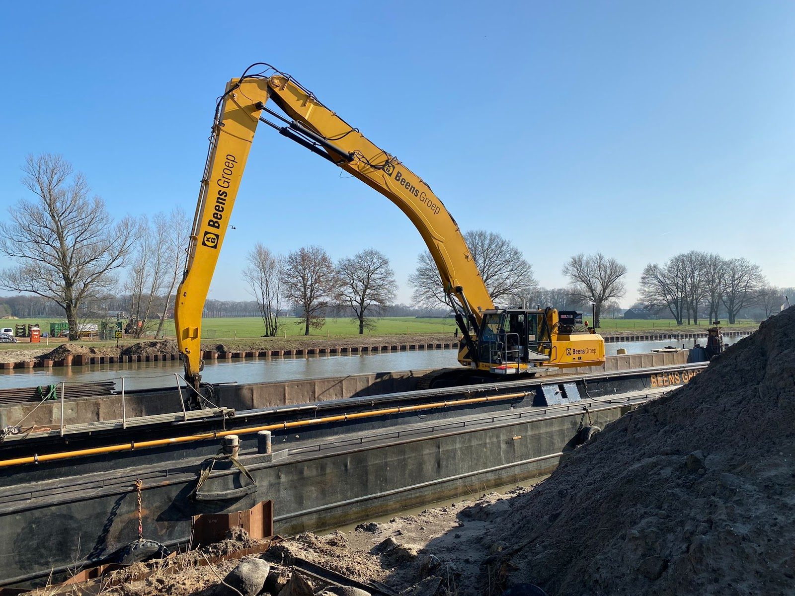 Updating GeoDredge installation for Beens Groep