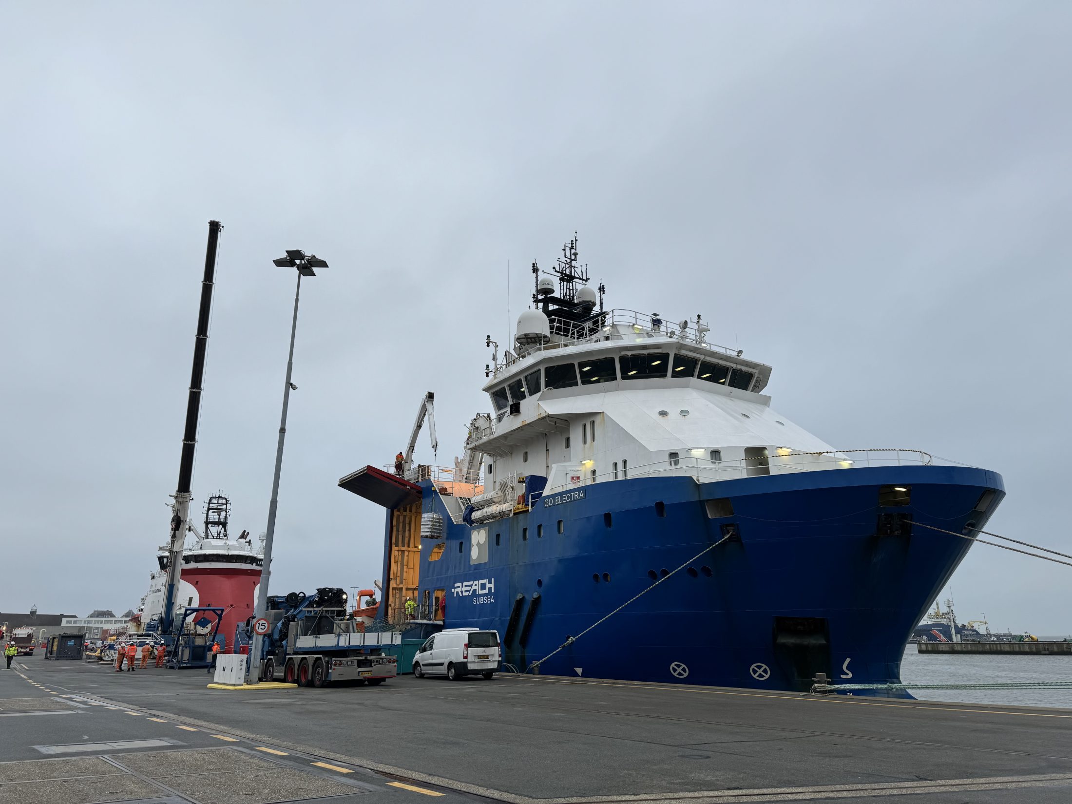 Viking Offshore Mobilisation for Bluestream DSV and ROV Operations