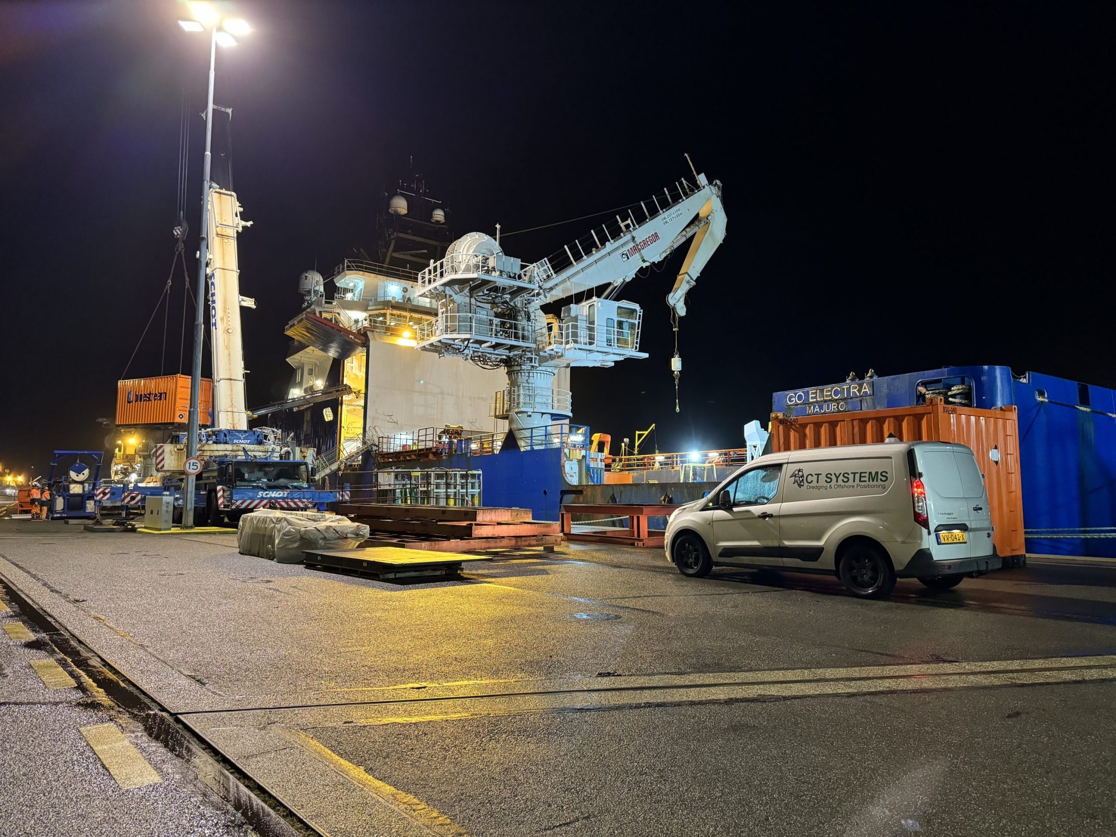 Viking Offshore Mobilisation for Bluestream DSV and ROV Operations