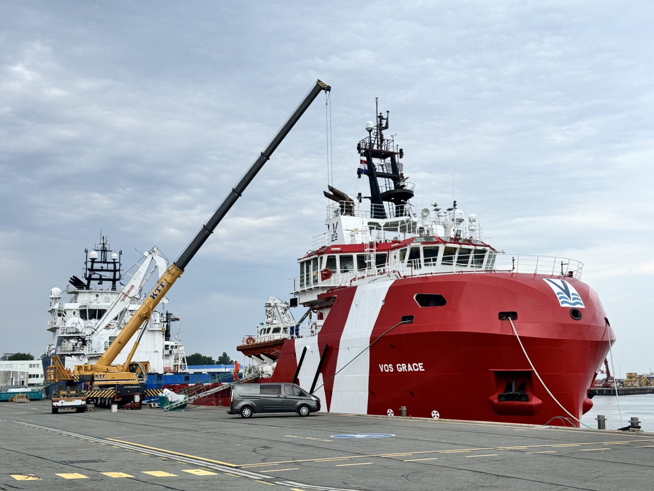 Viking Offshore Rental system installed on VOS Grace