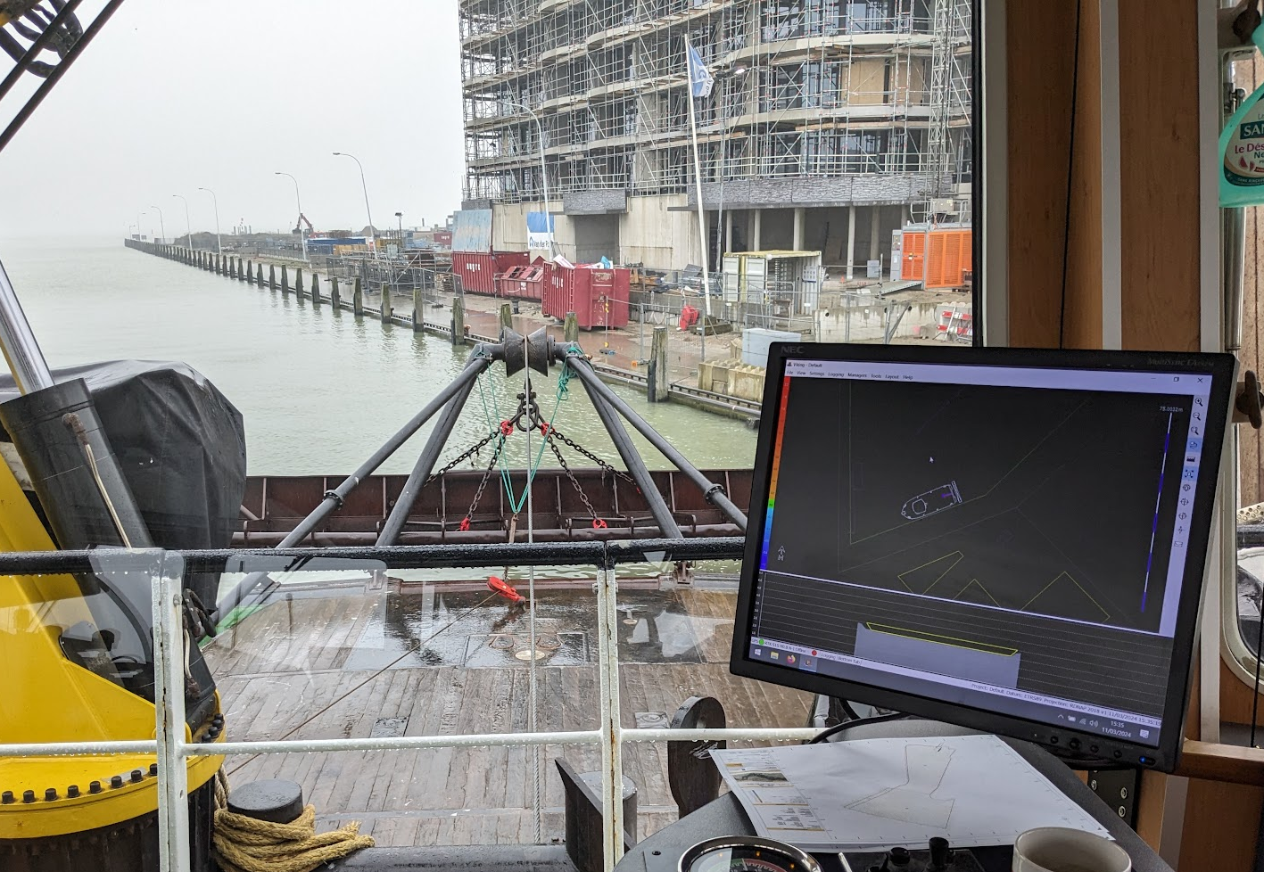 Viking System for Beens Group Plough Dredger