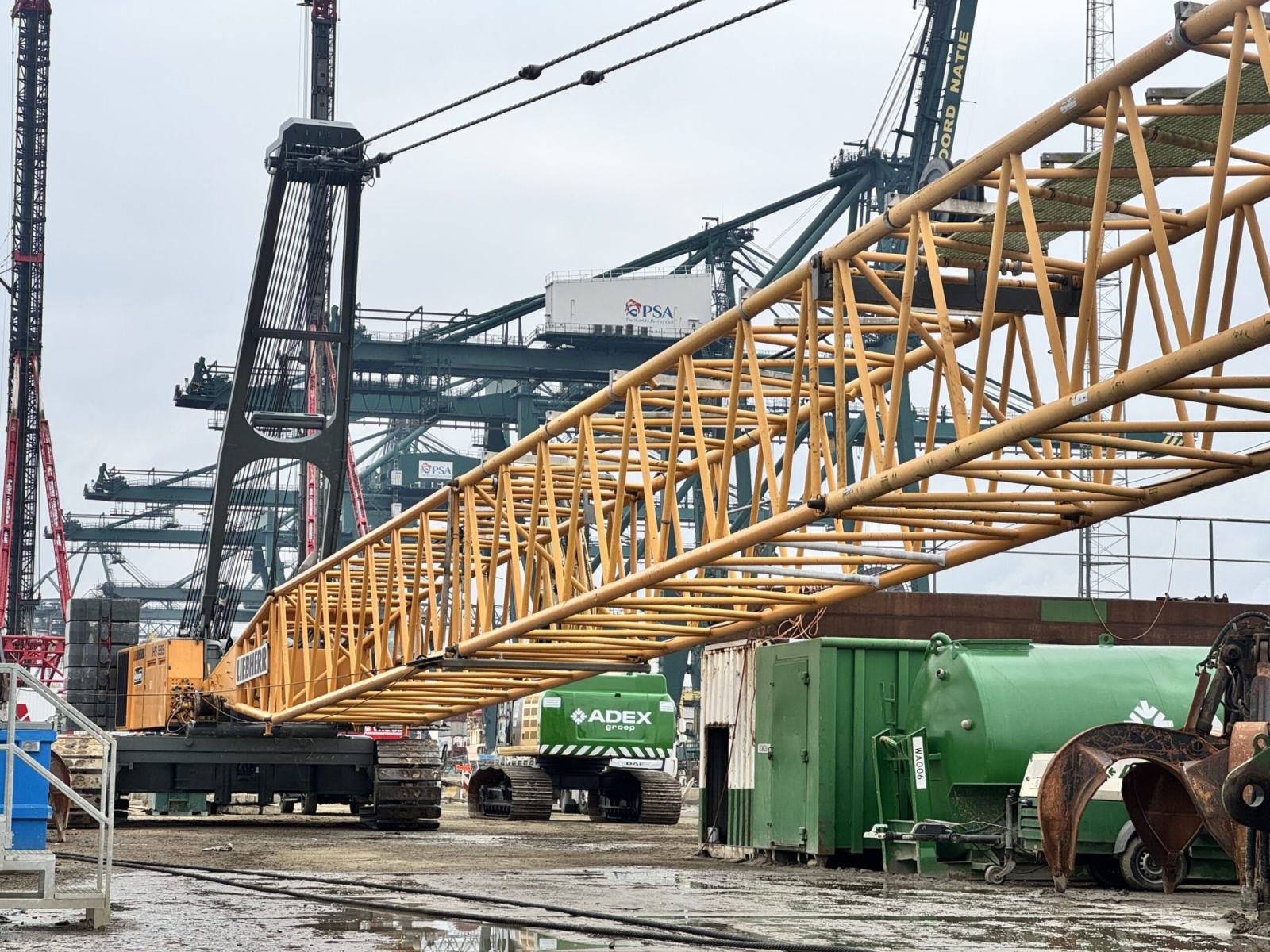 Wire Crane Installation in Antwerp
