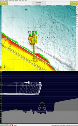 Viking wire-crane grab operation 3D view