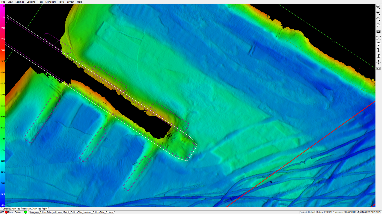 Viking 3D terrain shading